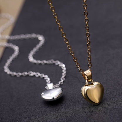 KISSWIFE Fashion Jewelry Glossy Heart Pendant Necklace Clavicle Necklace For Women Girl Gift Cute/Romantic Choker Jewelry 2019