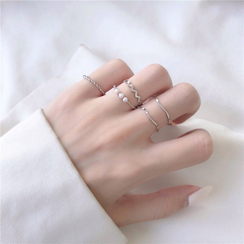 Set of 2 Hollow Out Heart Open Rings for Women Girl Couple Adjustable Tail Ring Wedding Band Anniversary Gift Engagement Jewelry